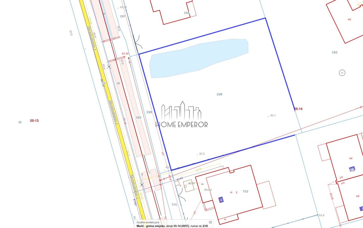 Działka na sprzedaż, 905 m², Marki – pohled 3