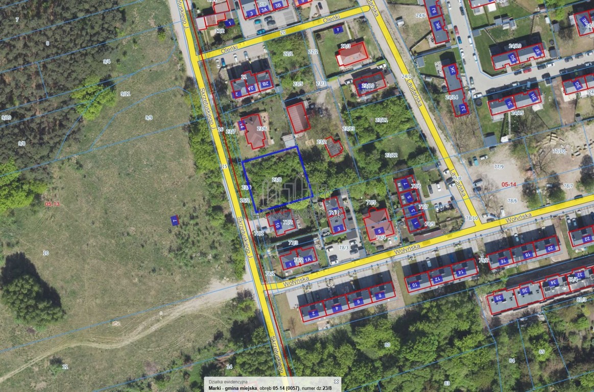 Działka na sprzedaż, 905 m², Marki – pohled 4