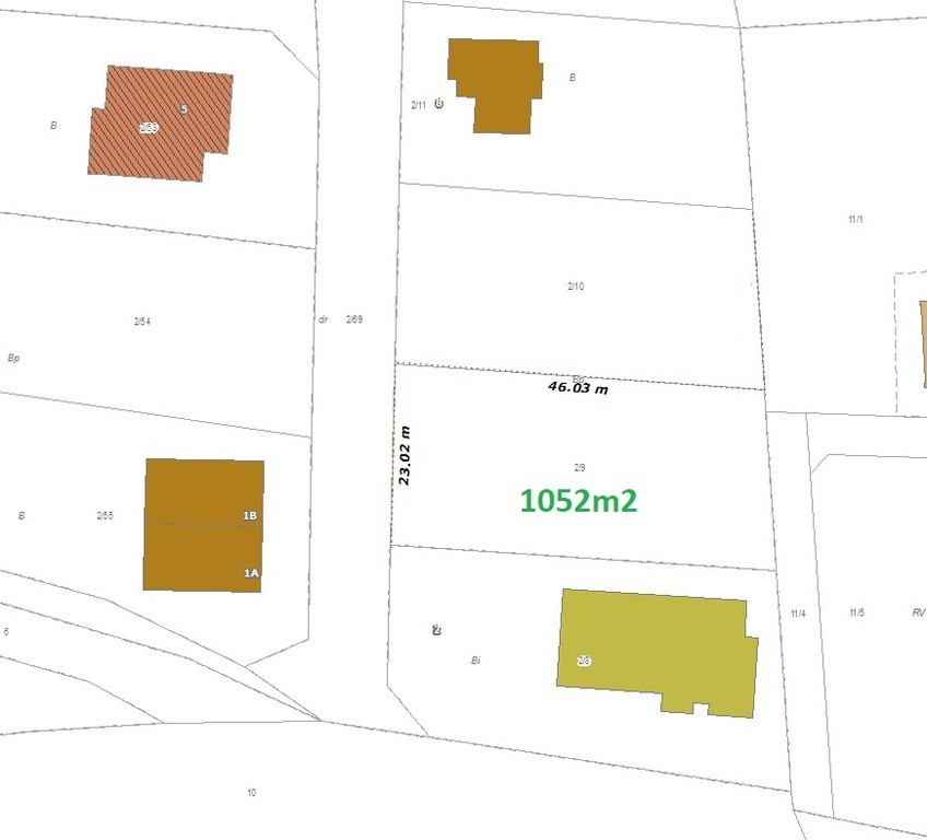 Działka budowlana Sobótka ul. Rubinowa 1052 m² - Widok 6