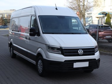 Volkswagen Crafter 35, L4H3, VAT 23%, Salon PL, Klimatyzacja, Tempomat, Kamera,-1