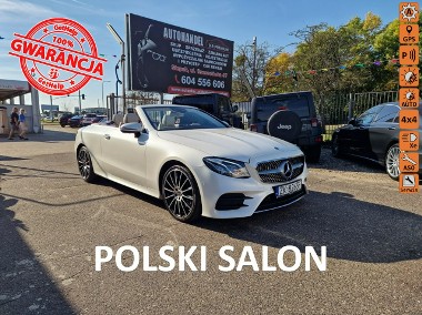 Mercedes-Benz Klasa E W213 2.0 TURBO 185 KM, Skóra, Kamera 360°, Designio, 4 Matic, FULL LED-1