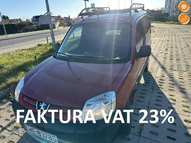 Peugeot Partner Klimatyzacja/2 kpl. kół, w tym alufelgi/Hak/Podgrzew. fotele/ Vat 23-1