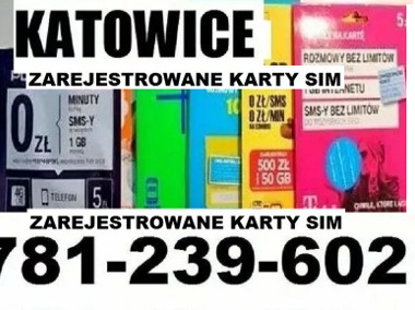 ZAREJESTROWANE KARTY SIM AKTYWNE STARTERY SIM DETAL GSM LTE  5G KARTA STARTER-1