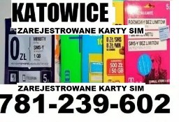 ZAREJESTROWANE KARTY SIM AKTYWNE STARTERY SIM DETAL GSM LTE  5G KARTA STARTER