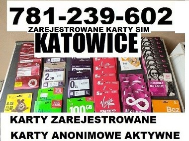 ZAREJESTROWANE KARTY SIM AKTYWNE STARTERY SIM DETAL GSM LTE  5G KARTA STARTER-2