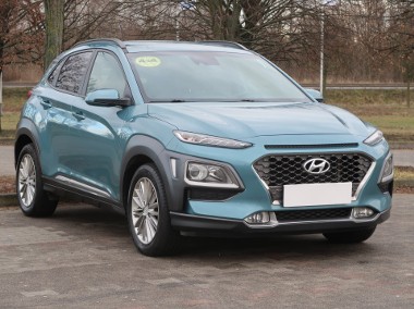 Hyundai Kona Salon Polska, Serwis ASO, Automat, Skóra, Navi, Klimatronic,-1