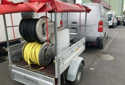 Fiat Ducato wuko na przyczepce kanalizacja asenizacyjny