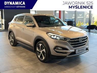 Hyundai Tucson III 1.7CRDI 141KM DCT 2016 r., Salon PL, komplet kół, serwisowany-1