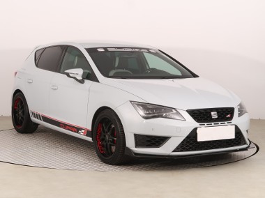 SEAT Leon III , Salon Polska, Serwis ASO, Skóra, Klimatronic, Tempomat,-1