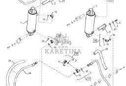 New Holland T6090 Siłownik podnośnika double acting, 63.5mm rod, 260.4mm stroke 47435288