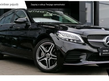 Mercedes-Benz Klasa C W205 Salon Polska, Jasne wnętrze , PAKIET AMG , 4MATIC-1