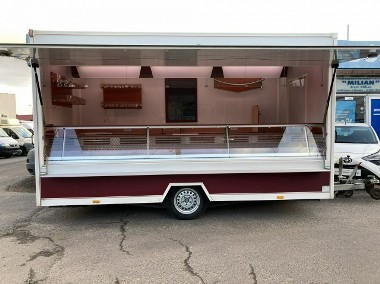 Przyczepa wędlin Gastronomiczna food truck foodtruck Autosklep Sklep-1