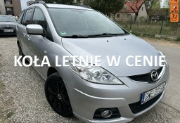Mazda 5 I 1,8 benzyna, klimatronik, 7 miejsc ,drugie koła na alu, isofix, hak