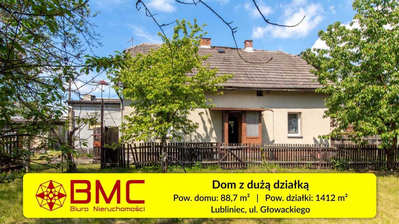 Lubliniec dom w okolicy parku miejskiego, dz. 14a