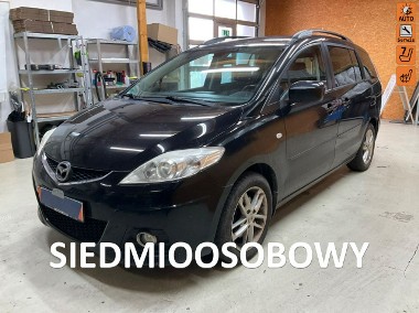 Mazda 5 I 2,0 benzyna, klimatronik, 7 miejsc ,drugie koła na alu, isofix, hak-1