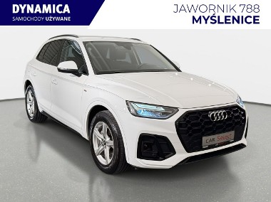 Audi Q5 III VAT 23% S-line 35TDI mHEV 163KM S-tronic 2022 r., salon PL, I wł.-1