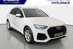 Audi Q5 III VAT 23% S-line 35TDI mHEV 163KM S-tronic 2022 r., salon PL, I wł.