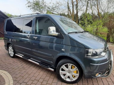 T5 Multivan 2.5 TDI 174KM wer CRUISE 2006r bezwypadkowy, przód po lift-1