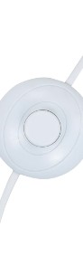 vidaXL Lampa podłogowa, biała, E14 51036-4