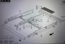 Profil poprzeczny Claas Mega Nr kat. części 000 647 630 0 Nr kat. części 000 647 630 0
