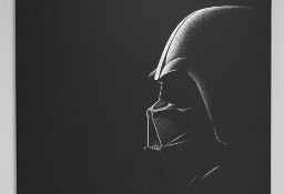 Darth Vader Star War obraz ręcznie grawerowany