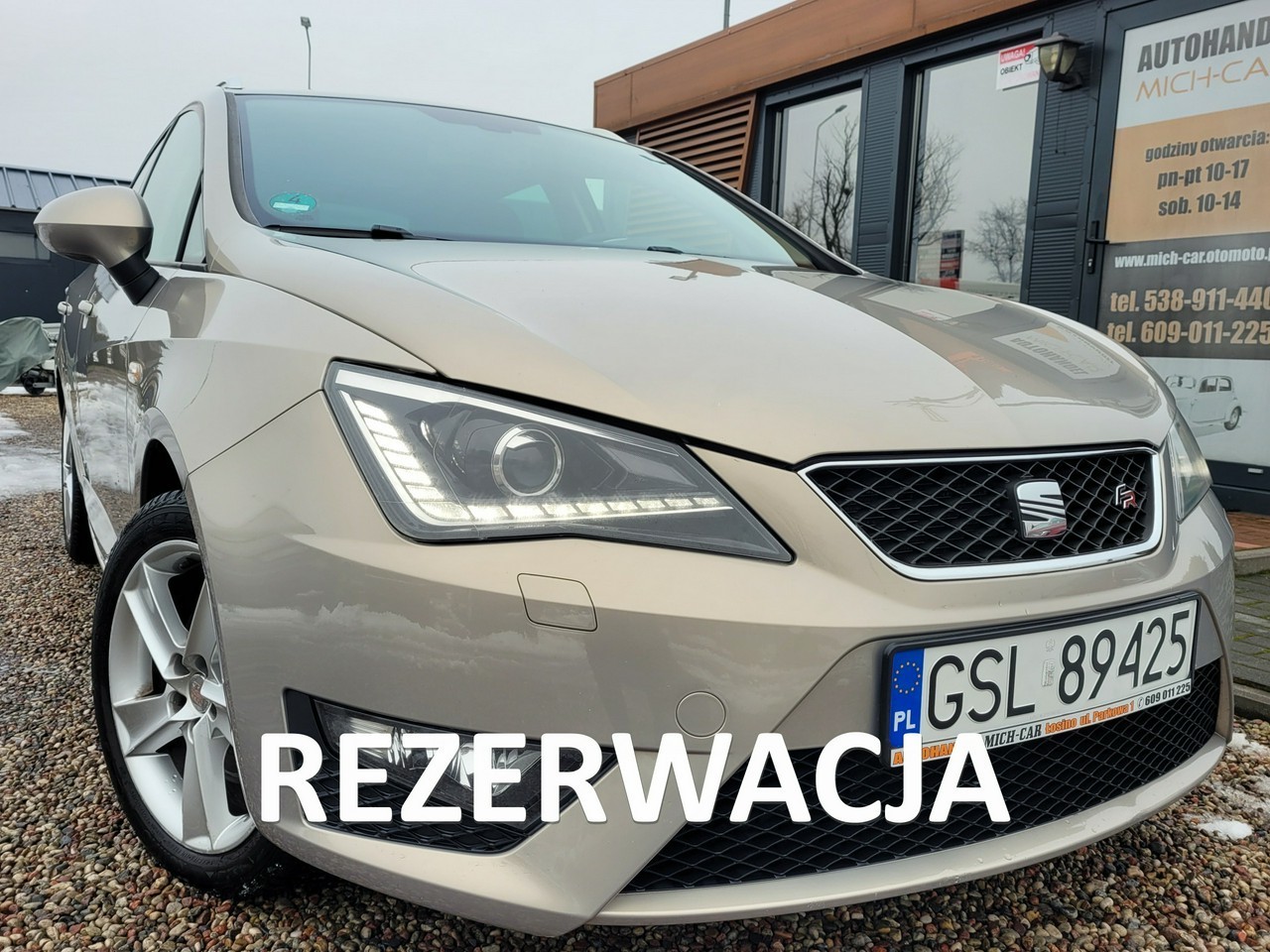 SEAT Ibiza V 1.4 Benzyna*150KM*FR**DSG**Skóra**Led**121 ooo km**Zarejestrowany