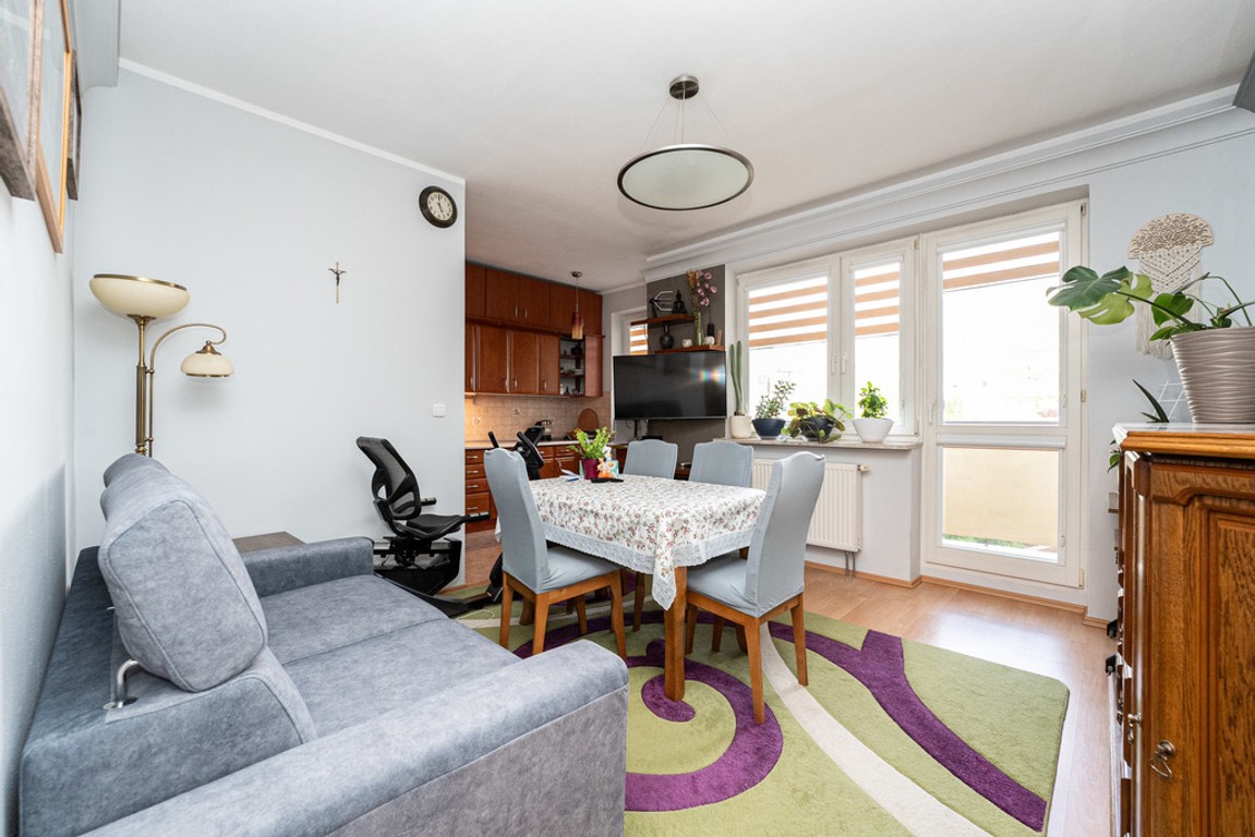 Zadbane 2 pokoje z balkonem na Mokotowie - Widok 2