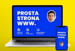 PROSTA STRONA INTERNETOWA WWW ONEPAGE + HOSTING, DOMENA, SSL, CMS