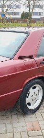 Mercedes-Benz W201 190E 1.8i Oryginał Bezwypadkowy Wersja Avantgarde Rosso I Właściciel-3