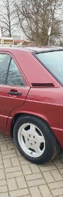 Mercedes-Benz W201 190E 1.8i Oryginał Bezwypadkowy Wersja Avantgarde Rosso I Właściciel-4