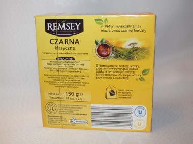 Herbata Remsey czarna klasyczna 75 torebek-2