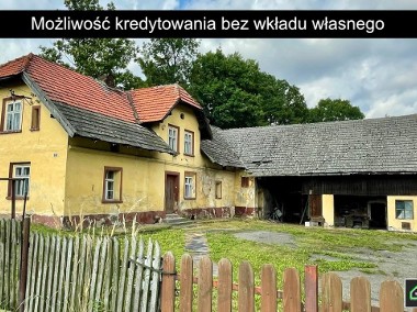 Duży, tani dom z dz. ok.4000 m2, Warszowice/k.Żor-1