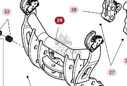 Valtra S274 S294 S324 S394 Massey Ferguson 8736 8737 Ramię Podnośnika 4274872M92