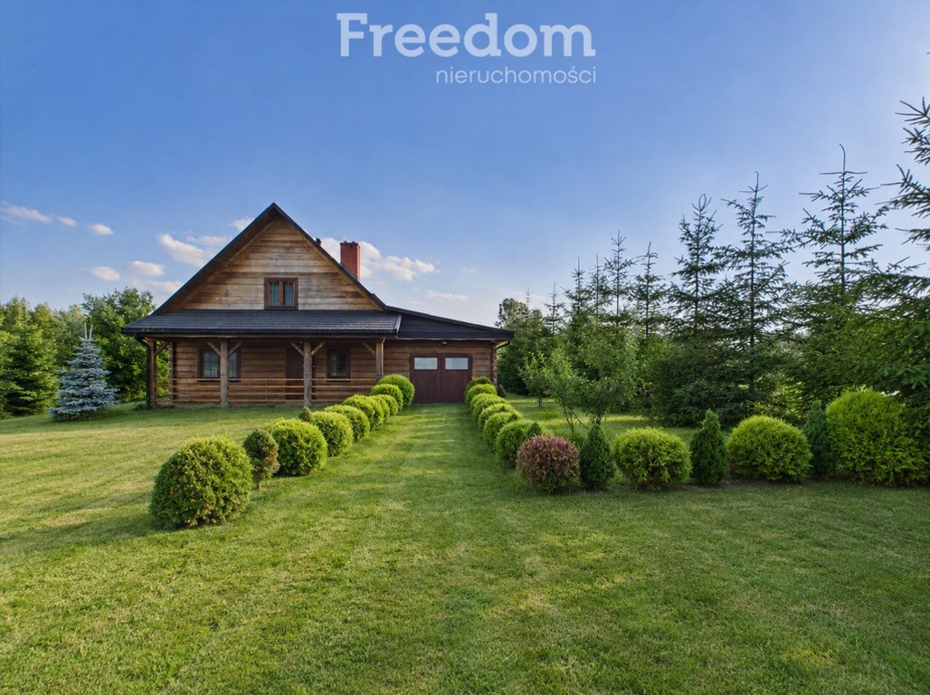 Klimatyczny dom z bali | 196 m² | Komarne, Parczew
