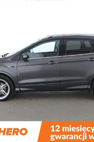 Ford Kuga III 4x4, 180KM, automat, bi-xenon, skóra, navi, klima auto, kamera i czu-2