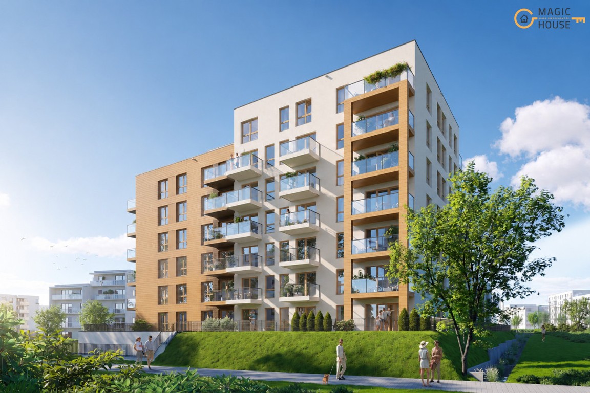 Nowoczesne mieszkanie | Smart House | Lawendowe – pohled 3