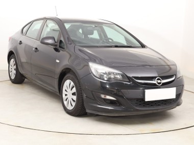 Opel Astra J , Salon Polska, GAZ, Skóra, Klimatronic, Tempomat, Parktronic-1