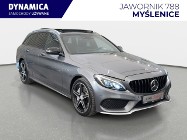 Mercedes-Benz Klasa C W205 T 3.0 V6 biturbo 367KM automat 4matic 2017 r., komplet kół, NAVI