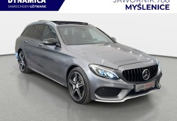 Mercedes-Benz Klasa C W205 T 3.0 V6 biturbo 367KM automat 4matic 2017 r., komplet kół, NAVI