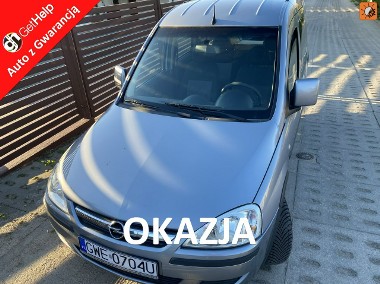 Opel Combo II Hak, 2 drzwi suwane, klimatyzacja OK, opony wielosezonowe, 5 miejsc-1