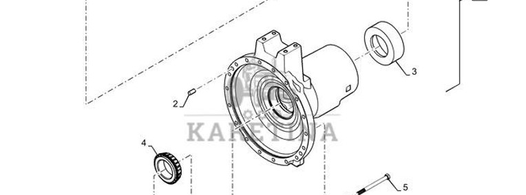 New Holland T6090 Wałek 84260714-1