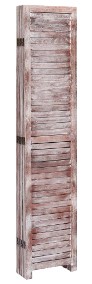 vidaXL Parawan 3-panelowy, brązowy, 105 x 165 cm, drewniany284211-4
