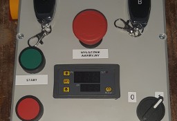Sterownik zgarniacza hydraulicznego na pilota, automat