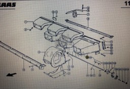 Kanał dmuchawy Claas Mega 370-340 Nr kat. 000 647 131 1 Nr kat. 000 647 131 1