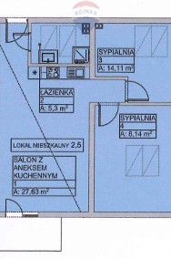 Przestrzenne mieszkanie LOFT - 73,78m2 - kredyt 2%-2