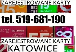 KARTY SIM KARTA SIM STARTERY DETAL AKTYWNE ZAREJESTROWANE PRE-PAID GSM