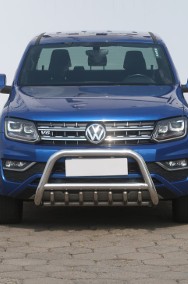 Volkswagen Amarok I , Salon Polska, 258 KM, Automat, Skóra, Navi, Klimatronic,-2