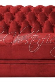 Pikowana SOFA CHESTERFIELD NORMAL 4 OS. bez boku z funkcją spania-2