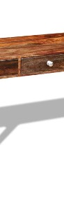 vidaXL Stolik typu konsola z 3 szufladami, lite drewno sheesham, 76 cm242463-3