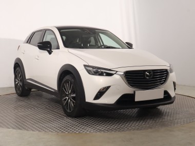 Mazda CX-3 , Skóra, Navi, Klimatronic, Tempomat, Parktronic,-1